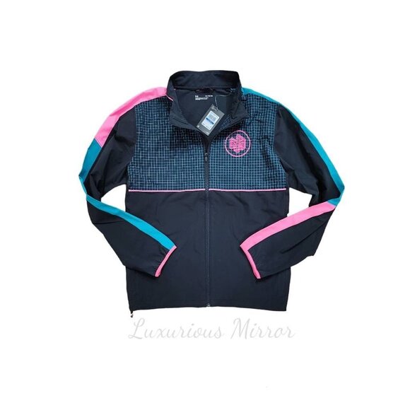 Under Armour Running Windbreaker Lightweight Run Anywhere Storm Jacket Men XL - Picture 2 of 4